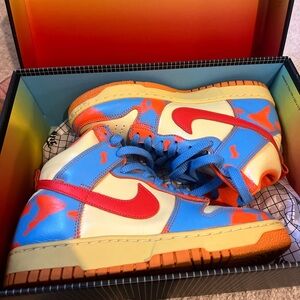 Nike Dunk High 1985 'Orange Acid Wash' - DD9404-800 - Sz 6.5 men’s 8 womans